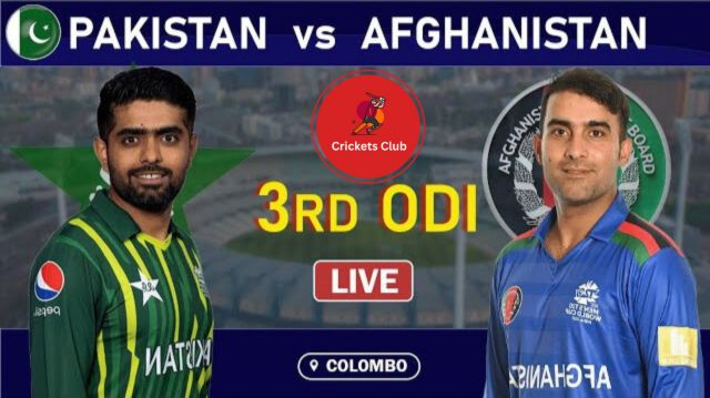 pak vs afg 3rd ODI